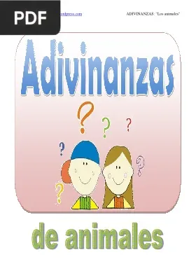 Adivinanzas de Animales