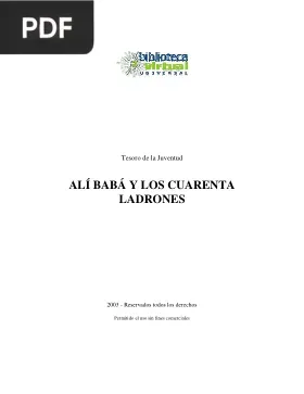 Alibaba y los 40 ladrones