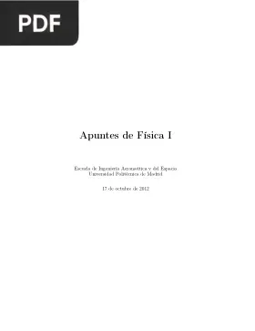 Apuntes de física I