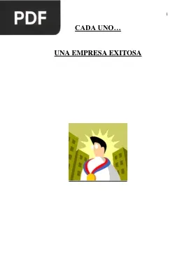 Cada uno, una empresa exitosa