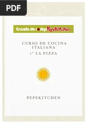 Curso de Cocina Italiana 1°: La Pizza