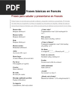 Curso de Francés