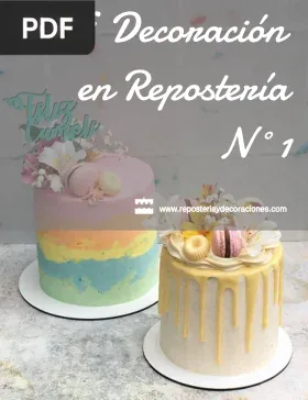 Decoración en Repostería N°1