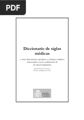 Diccionario de siglas médicas