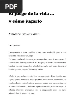 El Juego de la Vida y Cómo Jugarlo