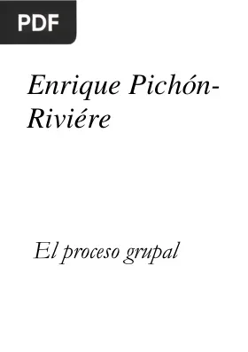 El proceso grupal