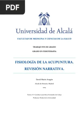 Fisología de la acupuntura. Revisión Narrativa
