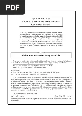 Fórmulas matemáticas