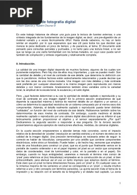 Fundamentos de fotografía digital