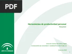 Herramientas de productividad personal