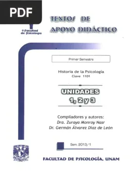 Historia de la Psicología