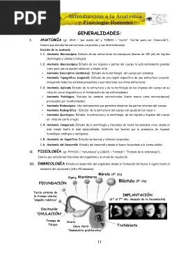 Introducción a la Anatomía y Fisiología Humana
