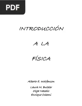 Introduccion a la Fisica