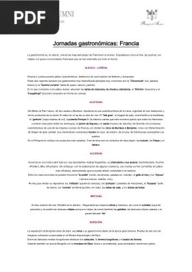 Jornadas gastronómicas: Francia