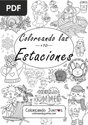 Libro de Estaciones para Colorear