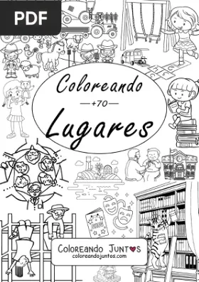 Libro de Lugares para Colorear