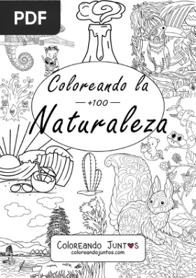 Libro de Naturaleza para Colorear