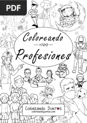 Libro de Profesiones para Colorear