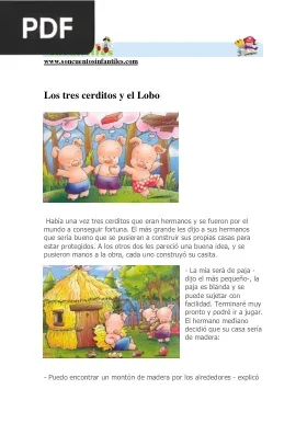 Los tres cerditos y el Lobo