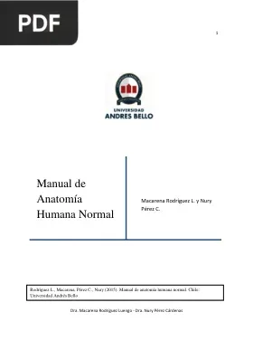 Manual de Anatomía Humana Normal