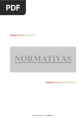 Manual de Enfermería - Normativas