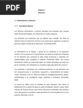 Nutrición