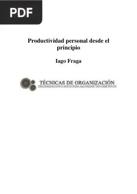 Productividad personal desde el principio