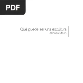 Qué puede ser una escultura